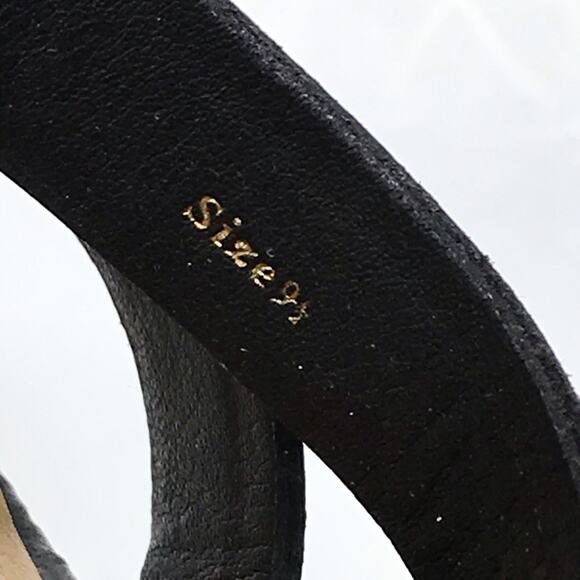 Dolce Vita Women's Black Brown Nolin High-Heel Open Toe Strappy Sandals Size 9.5 - Picture 10 of 10